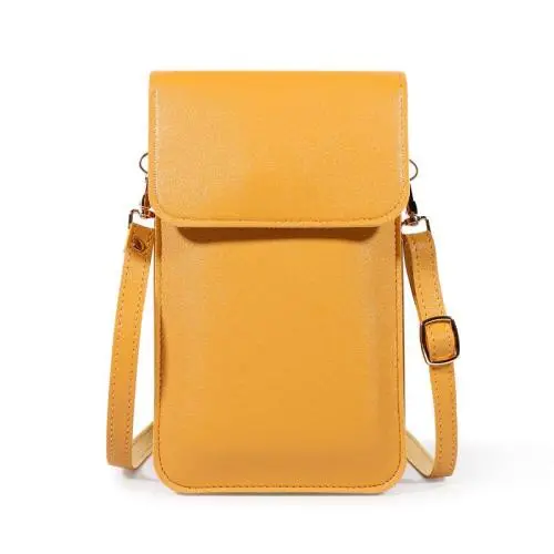 Fashionable phone bag for Women Mini Mobile Phone Bag Simple Casual Solid Color Design Portable Single Strap Sling Bag Wholesale