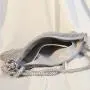 Factory direct new knot rhinestone full diamond evening bag handmade inlaid diamond armpit bag banquet handbag female