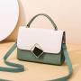 CCF368 Bags For Girls Women Handbag Korean Fashion Mini Diagonal Lady Bag Solid Color Crystal Women Shoulder Sling Crossbody Bag