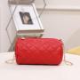 2024 New Ladies Printed Handbag Fashionable Tote Cross Border Bag with Single Strap and Chain Decoration Portable for Women