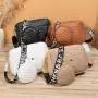 Women Bags 2024 new Ladies Korean style cosmetic women's shoulder bags v grain fashion embroidery women's messenger bags