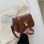 Fashion Shoulder Underarm small bags for women young ladies Pure Casual Color Elegant Handbags PU Leather cute crossbody Bags