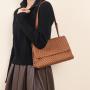 Custom Luxury Designer Women Soft Pu Leather Woven Purse Handbags Summer For Women Luxury Ladies Shoulder Crossbody Bags