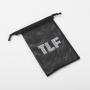 Custom Logo Printed Nylon Mesh Cosmetic Bag Black Golf Ball Mesh Bag Mesh Soap Packaging Pouch