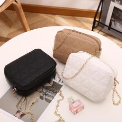 Fashion embroidery Bags for women wholesale factory women shoulder bags 2024 pu leather small crossbody messenger bag