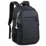 Men's backpack black nylon computer laptop backpacks customized LOGO shoulder bag manufacturers student school backpack