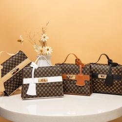 Ladies handbag 2024 pu leather printed women shoulder bag mobile phone bag chain leisure fashion crossbody bag