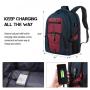 High Quality  Custom Hot Women Men School College 17  Inch Computer Business Backpack with usb chargingTravel Laptop Bag