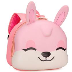KBW094 2023 New Children's Backpack High Quality Cartoon Rabbit Yangqi Eggshell Bag Kindergarten Men and Women Shoulder Bag