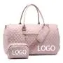 Luxury ODM Travelling Bags Set Toiletry Bag Travel Weekend Overnight Duffle Bag with Shoe Compartment