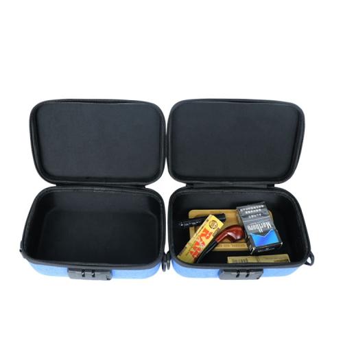 Factory price hard travel  Protective Hard Shell  carrying smoking accessories smell-proof eva tool case