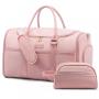 LOVEVOOK Travel Duffle Tote Bag with Shoe Compartment Toiletry Purse Carry on Overnight Gym Bag Women Ladies Luggage Travel Bags