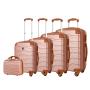 ABS PP  Boarding Password Waterproof Large Travel Bag Suitcase Luggage Sets For Laptop Guitar Skateboard Car Trolley Bags