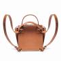 Fashion Casual Women Lizard Leather Handbags Purse Travel Backpack Shining Metal Double Zipper Lady Bags