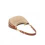 2024 Summer new straw woven underarm bags  one-shoulder crescent bag straw woven bag Vacation