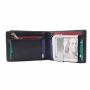 Minimalist nice carbon leather slim card holder wallet rfid id card holder wallet