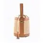 2024 New Beach Straw Bag Seaside Vacation Shoulder Bucket Bag Straw Bag for Women