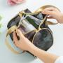 Women Clear Makeup Organizer Pouches Travel Mesh Wash Toiletry Cosmetic Bag With Custom Logo