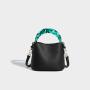 New Women's Resin Handle Bucket Bag Good Quality Single Shoulder Crossbody Bags Ladies Leather Handbag Support Customization