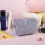 KBW437  Wholesale Student Pillow Pencil Bag Travel Storage Bag Cute Plush Stationery Box Ladies Makeup Bag Custom
