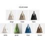 ZWY340 Customizable LOGO Ladies Skeleton Knitted Shoulder Bag Handmade Polyester Woven Bag New Daily Casual Eco Shopping Bag