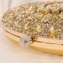 Alloy Flower Diamonds Diamond Encrusted Evening Bag Handbag Female 2024 New Fashion Luxury Clutch Bag