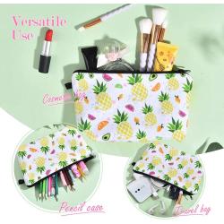 Cosmetic Bag Makeup Bag Water-resistant Vanity Toiletry Bag Pouch Beauty Cosmetic Travel Organizer Gift Gadget Pencil Case