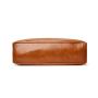 2024 Custom Oiled Waxed Leather Hobo Tote Bag  For Women Luxury With Stones Tune