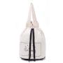 Gelory China Manufacturer Wholesale Cheap Custom Printed White Bag Cotton Canvas Drawstring Backpack