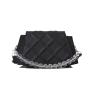 New Style Korean Simple Popular Women's Bag Summer Fashion Chain Pearl Texture Small Square Bag High Sense Diamond Lattice Bag