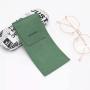 Custom Logo Printed Envelope Microfiber Bag For Glasses Luxury Microfiber Jewelry Pouch Bag