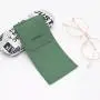 Custom Logo Printed Envelope Microfiber Bag For Glasses Luxury Microfiber Jewelry Pouch Bag