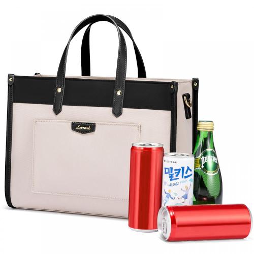 LOVEVOOK Waterproof Office Ladies Work leak-proof & insulated handbag for Picnic Hiking lightweight Outdoor lunch Tote Bag Women