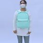 Keymay Low MOQ High Quality Nylon School Bag Custom Personalized Travel Bag Blank Backpack Wholesale