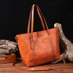 Fashion Retro Shoulder Bag Ladies PU Leather Crossbody Bags Women Tote Bag Female Large Handbag