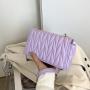 Pure Color Bags Women Handbags Ladies Pu Leather Designer Shoulder Bags Diamond Lattice Bags For Women