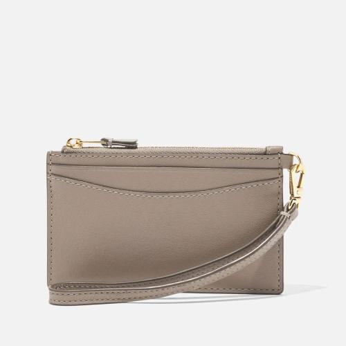 Wholesale Factory  Personalized Purse Fashionable fake leather Cardholder Wallet Credit Zip Card Holder For Women