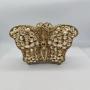 New luxury stone clutch bag butterfly inlaid with diamonds woman evening bags rhinestone bags purse