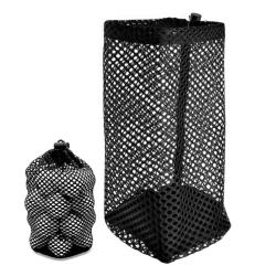 Gelory High Quality Little Nylon Drawstring Sports Net Bags Multi-Purpose Storage Nylon Mesh Golf Ball Bag
