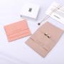 OEM Microfiber Jewelry Gift Pouch Luxury Custom Emboss Small Jewelry Envelope Microfiber Bag For Earring Necklace Bracelet