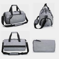 ZF187 Fashion Travel Bag Men Oxford Cloth Waterproof Fitness Shoulder Bag Handheld Diagonal Cross Lightweight Storage Bag