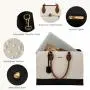 LOVEVOOK 15.6 17 inch Large Laptop Tote Bags For Ladies Waterproof Leather Business Work Briefcase Office Women Handbags Purse
