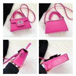 2024 New Fashion Leather Crossbody Bags for Women Vintage Diamond Handbag Manufacturer Designer Customs Handbag Wholesale