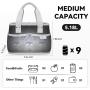 Adult Durable Small Lunch Bag Reusable Insulated Lunch Cooler Tote Bags Leakproof Thermal Lunch Bag for Work