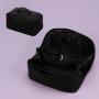 Gelory Custom Logo Large Capacity Travel Cosmetic Bag PU Leather Makeup Bag New Portable Waterproof Zipper Storage Makeup Bag