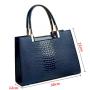 wholesale Handbag women's shoulder bag Crocodile skin bag clear crossbody bag