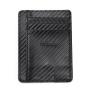 ZHF036 Spring 2023 New RFID Carbon Fiber Wallet Card Sleeve Vertical Finger Card Slot Neutral Mini Wallet