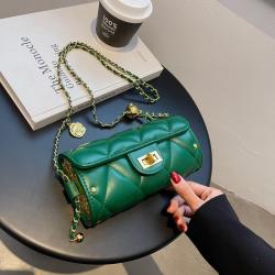 Sac Bandoulier Bolsa Mujer Designer New Fashion Branded Ladies Handbag Small Cylinder Leather Women Crossbody Shoulder Bags