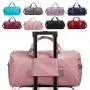 OEM ODM Oxford Hand Luggage Storage Bag Multifunction Dry Wet Separation Women Weekend Travel Bags