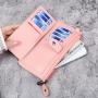 Factory price new ladies wallet women's waterproof wallets tassel pendant lychee grain money clip card coin purse wholesale